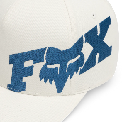 Kasket FOX F HEAD X FLEXFIT Hvid