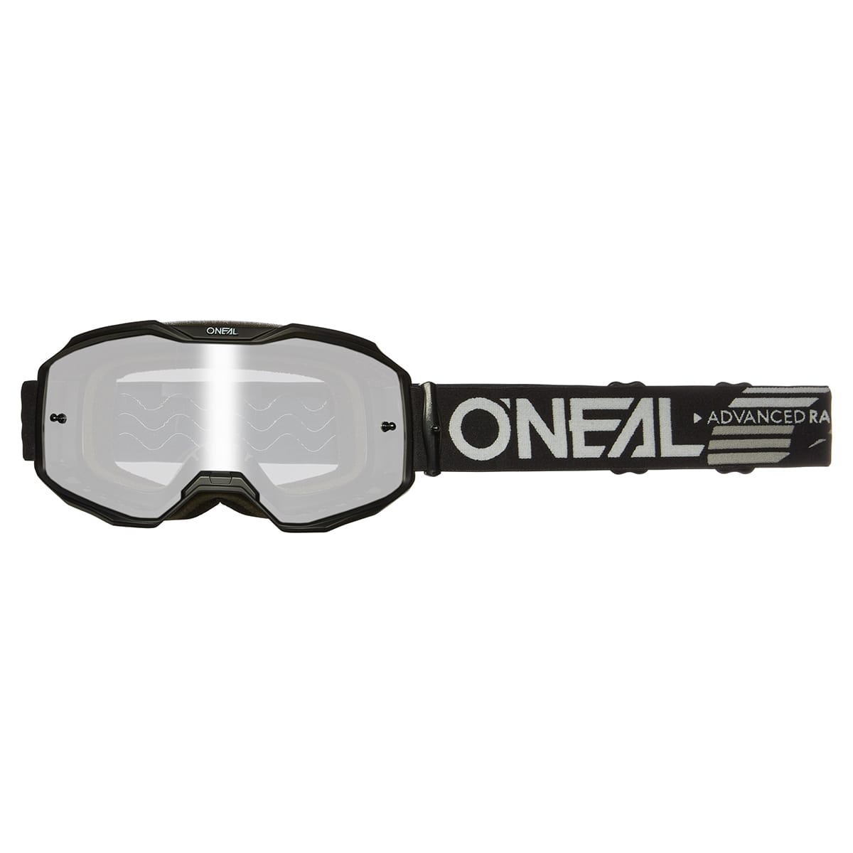 Máscara O'NEAL B-10 SOLID Preto Ecrã Silver Mirror