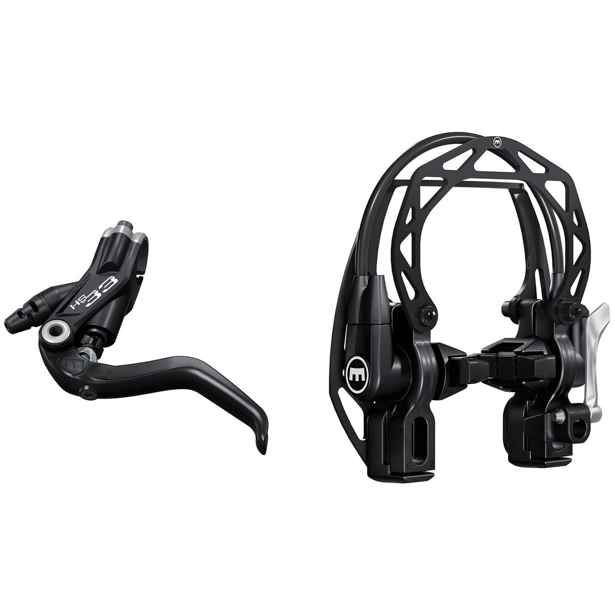 Vorder- oder Hinterbremse MAGURA HS33 R 2 Finger Schwarz