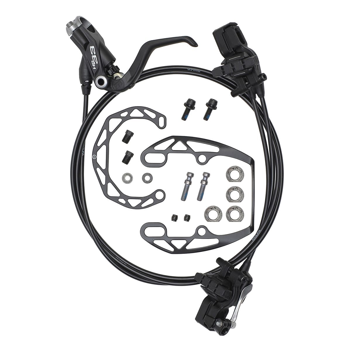 Vorder- oder Hinterbremse MAGURA HS33 R 2 Finger Schwarz