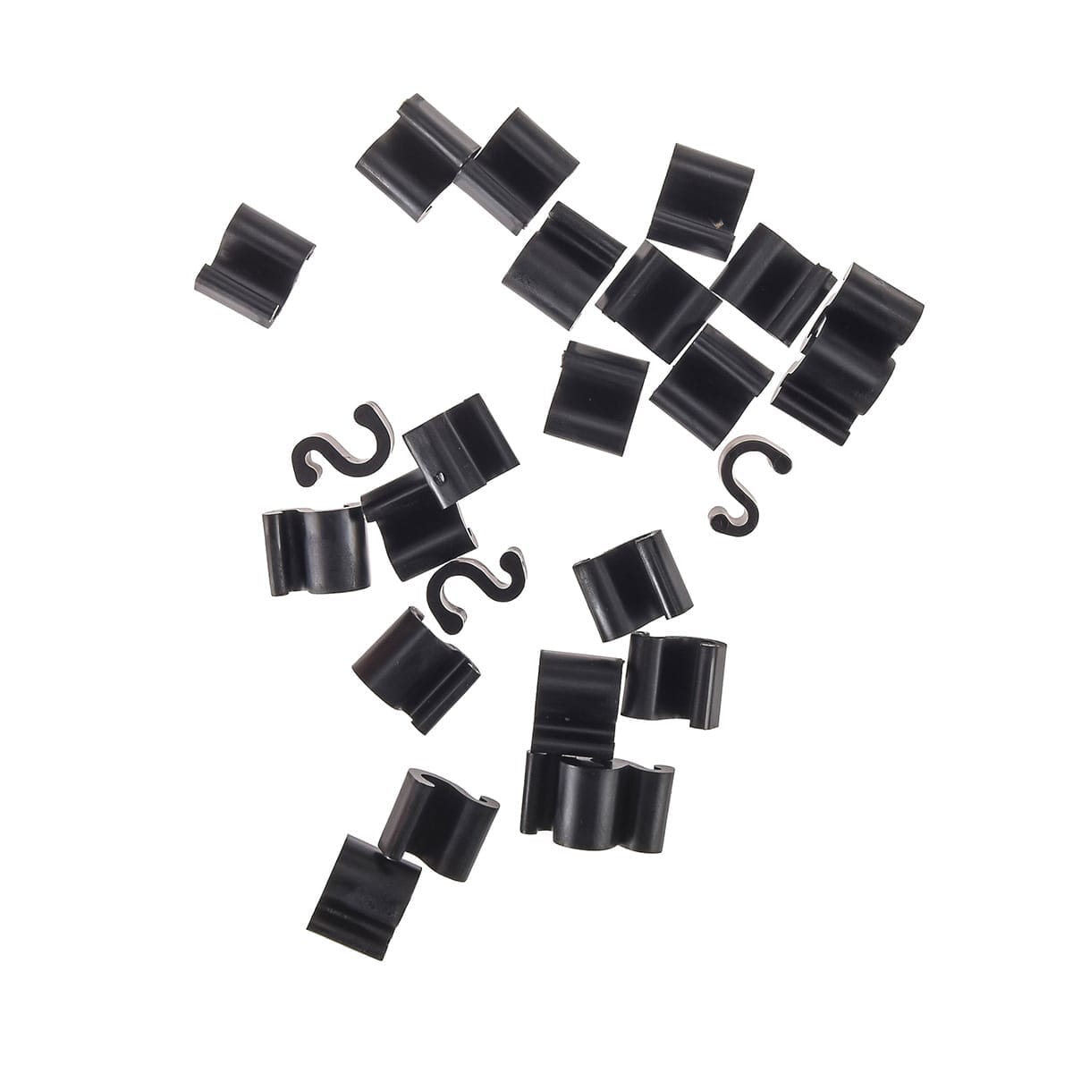 MAGURA S-Clips for Routing Electrical Cables on Brake Hoses (x25)