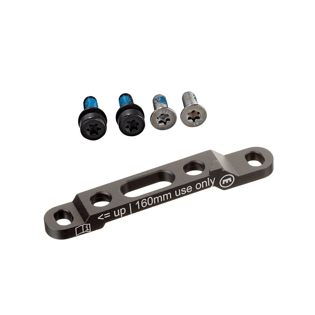 Forbremseadapter FLAT MOUNT MAGURA QM50 skive 160 mm (+20 mm) sort