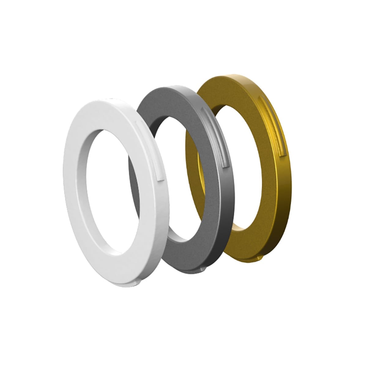 Kit da 6 Occhielli MAGURA per Pinze a 2 Pistoni Bianco, Oro, Argento