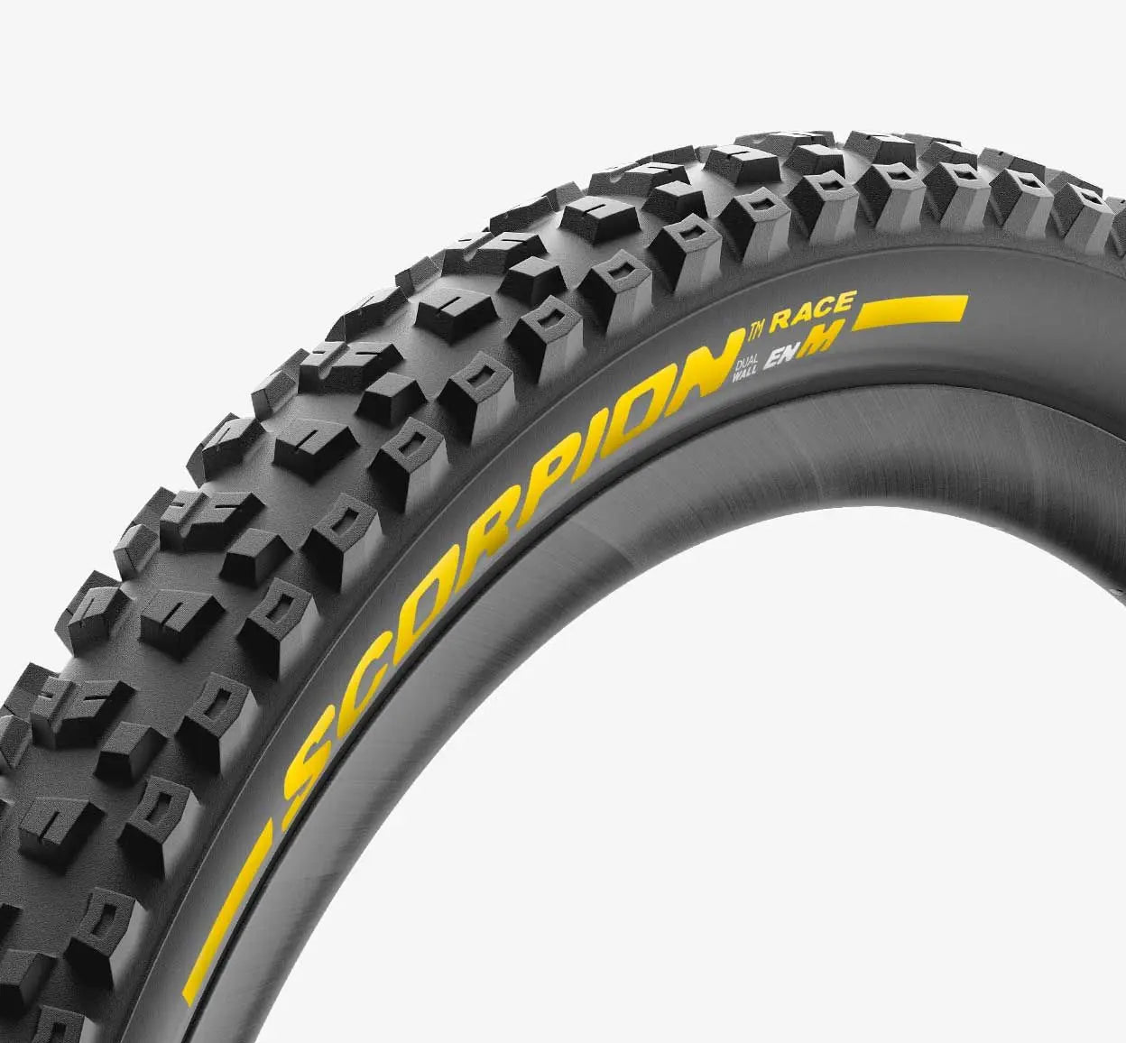 Dæk PIRELLI SCORPION RACE ENDURO M 29x2.5 Tubeless Ready Souple Sort/Gul 4191200