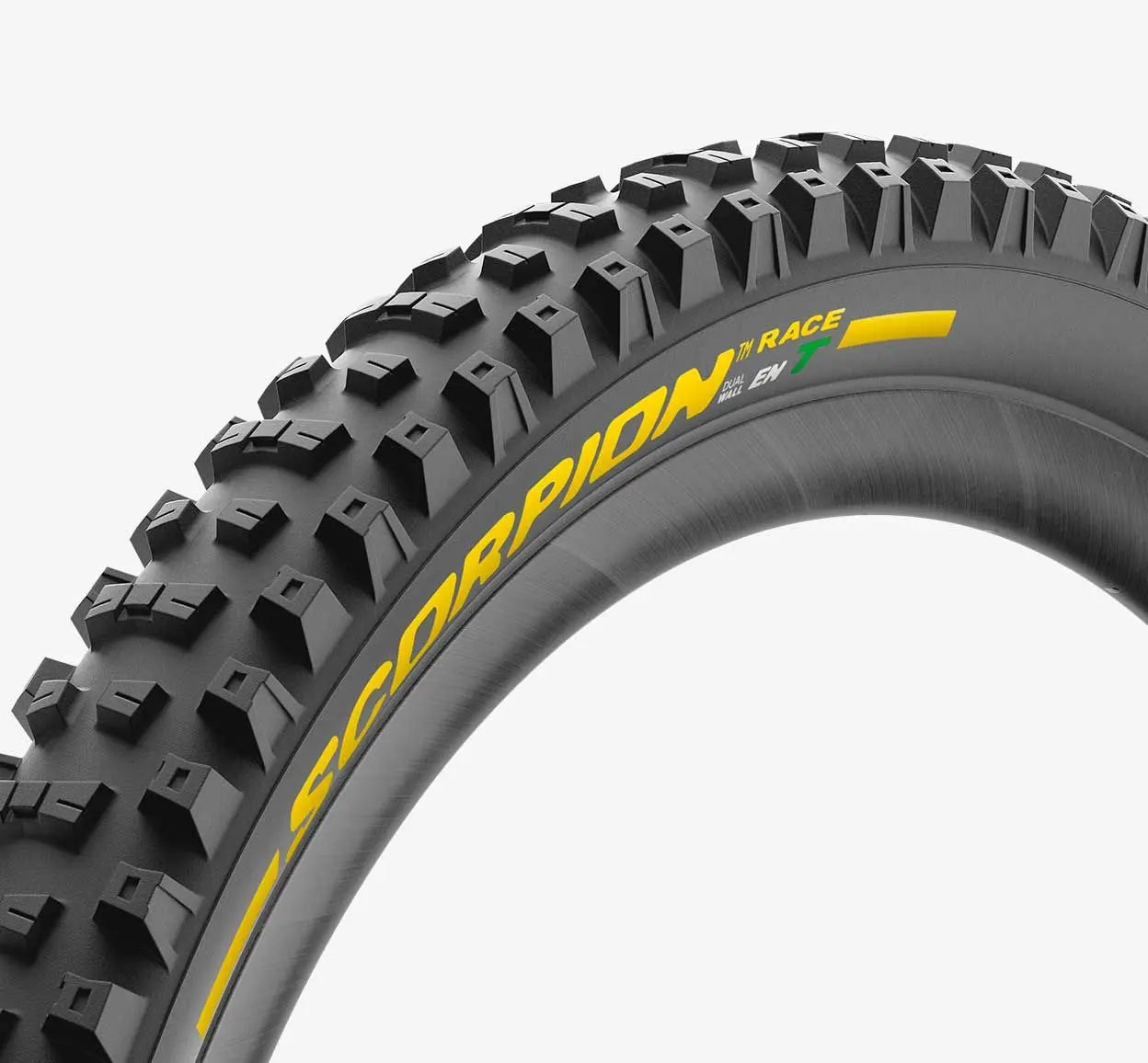 Dæk PIRELLI SCORPION RACE ENDURO T 27.5x2.5 Tubeless Ready Foldbar Sort/Gul 4191300
