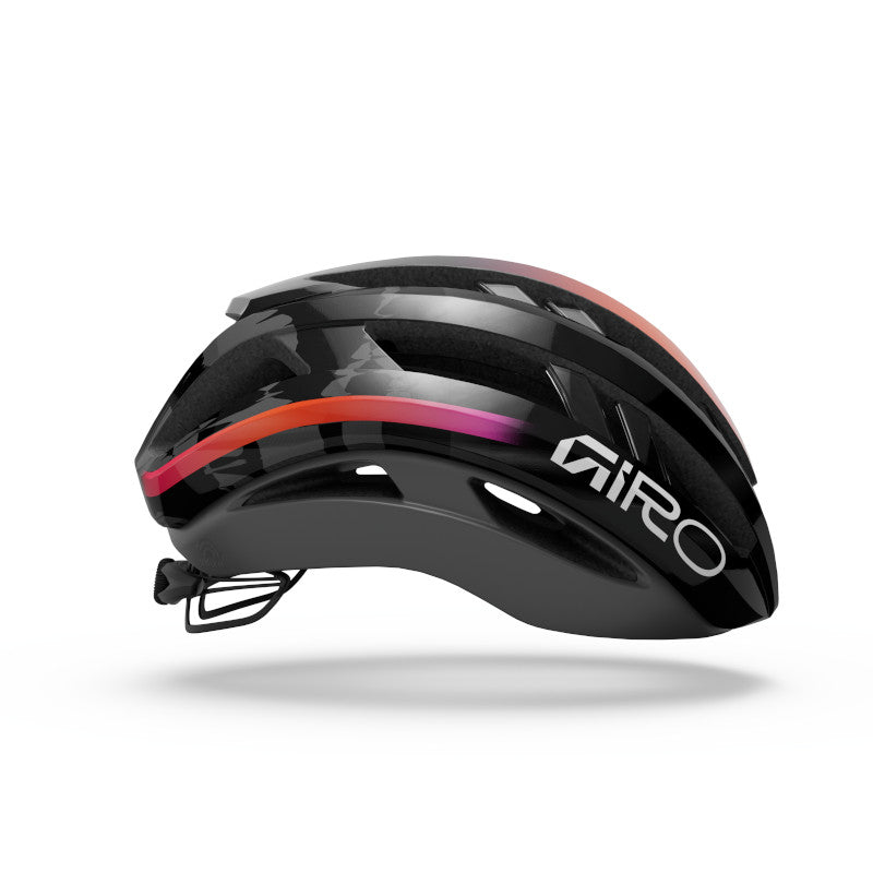 Kask szosowy GIRO ARIES MIPS SPHERICAL SUNSET Czarny/Pomarańczowy