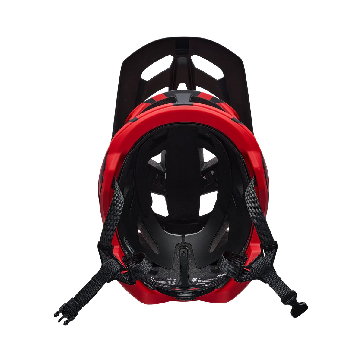FOX SPEEDFRAME MIPS CHARGE Junior MTB-Helm Schwarz/Rot