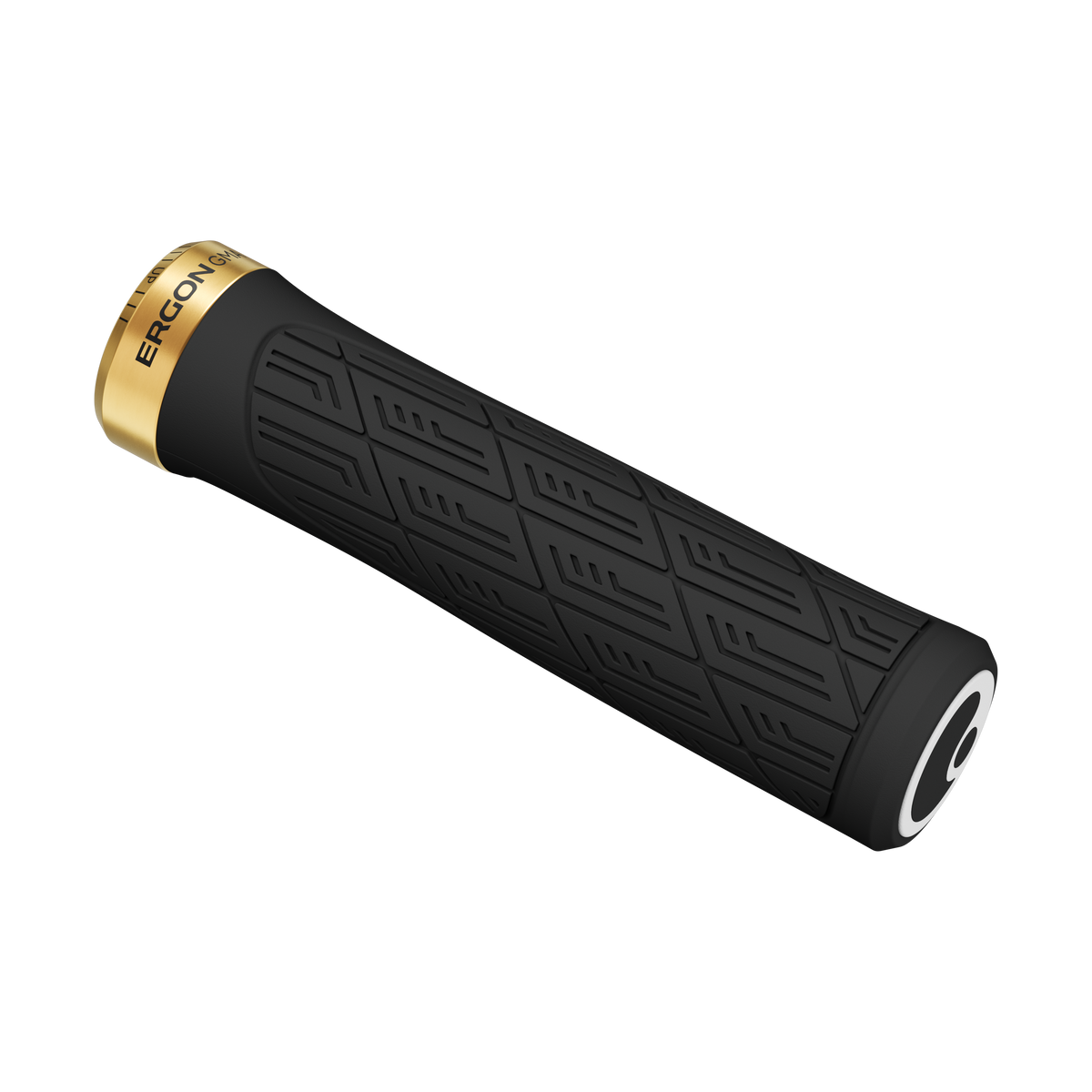 ERGON GMA handvatten zwart met goudkleurige Gold Rush-klemringen
