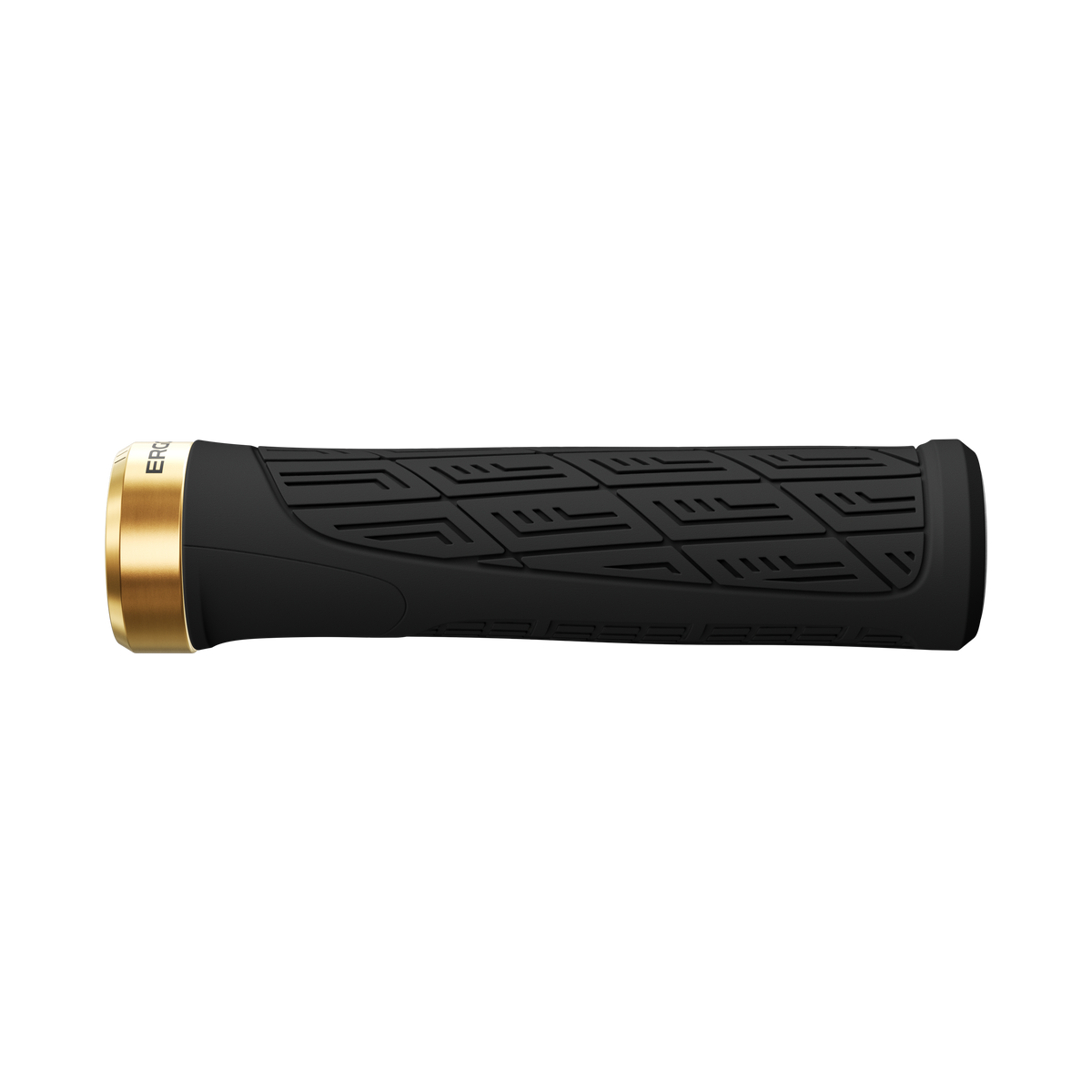 ERGON GMA handvatten zwart met goudkleurige Gold Rush-klemringen - detail 1