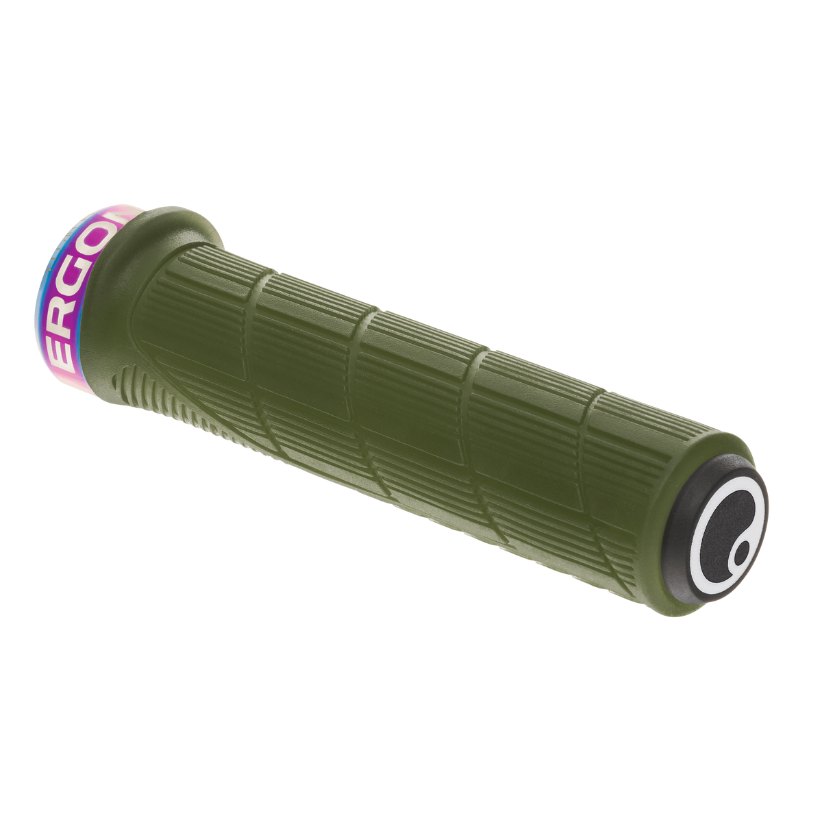 ERGON GD1 EVO Factory-handvatten in bevroren mosgroen met klemringen met olievlekafwerking