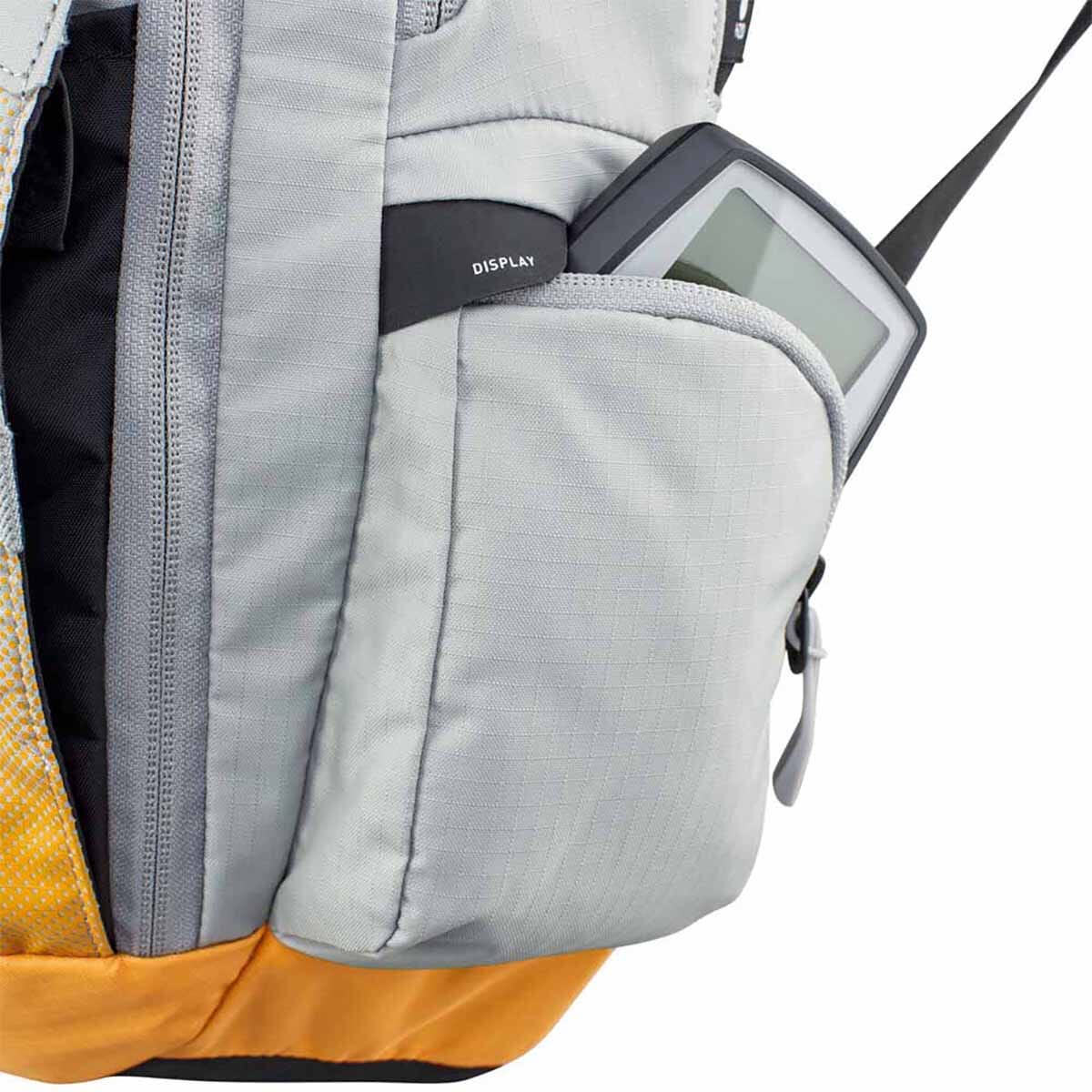 Rucksack mit Rückenprotektor EVOC FR ENDURO E-RIDE 16L Grau/Orange