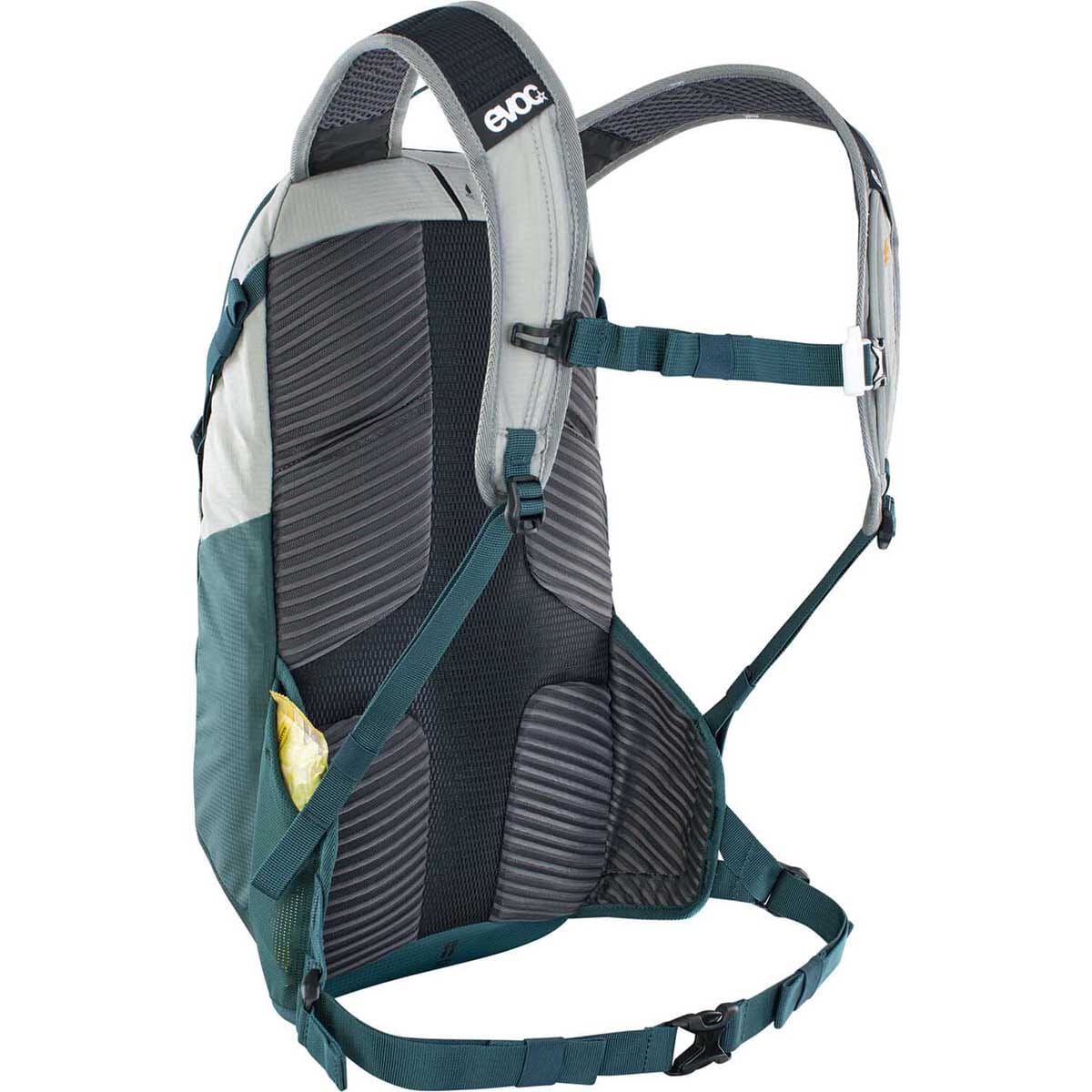Reppu EVOC E-RIDE 12L Harmaa/Petrol