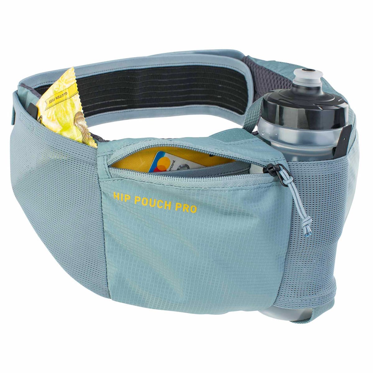Bæltaske EVOC HIP POUCH PRO + DRINK BOTTLE 0,55 Grå