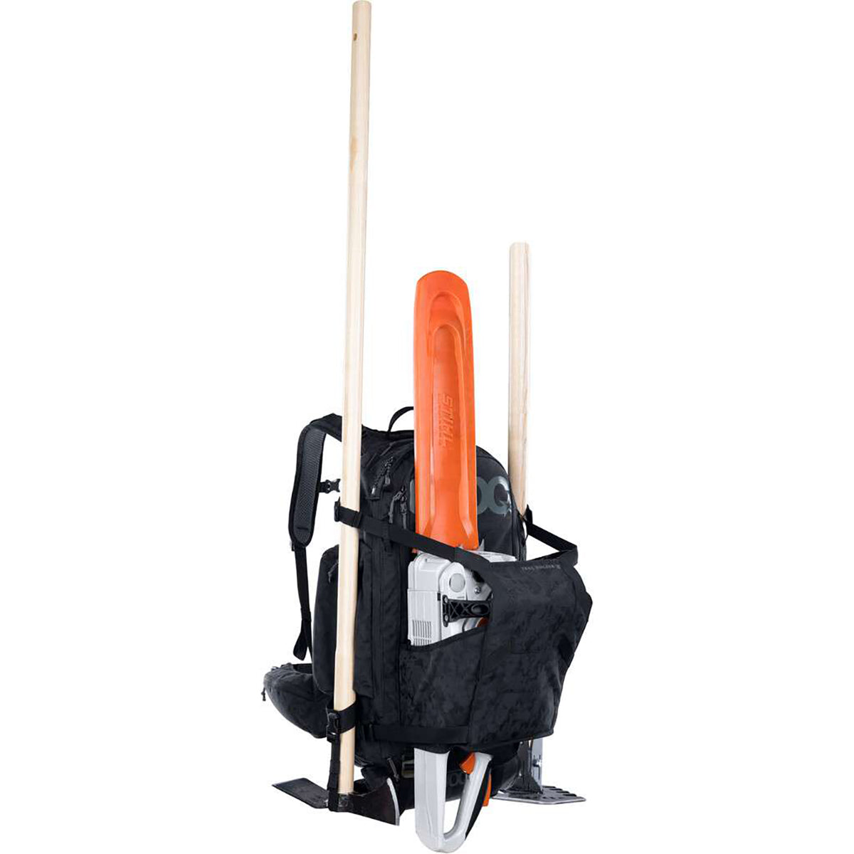 Rugzak EVOC TRAIL BUILDER 35 L Zwart