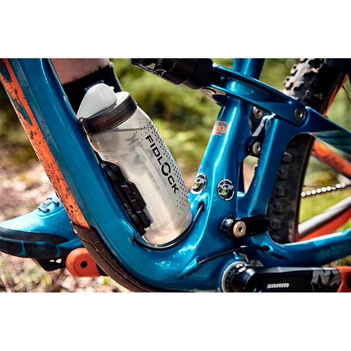 Kit Borraccia e Portaborraccia FIDLOCK TWIST Trasparente