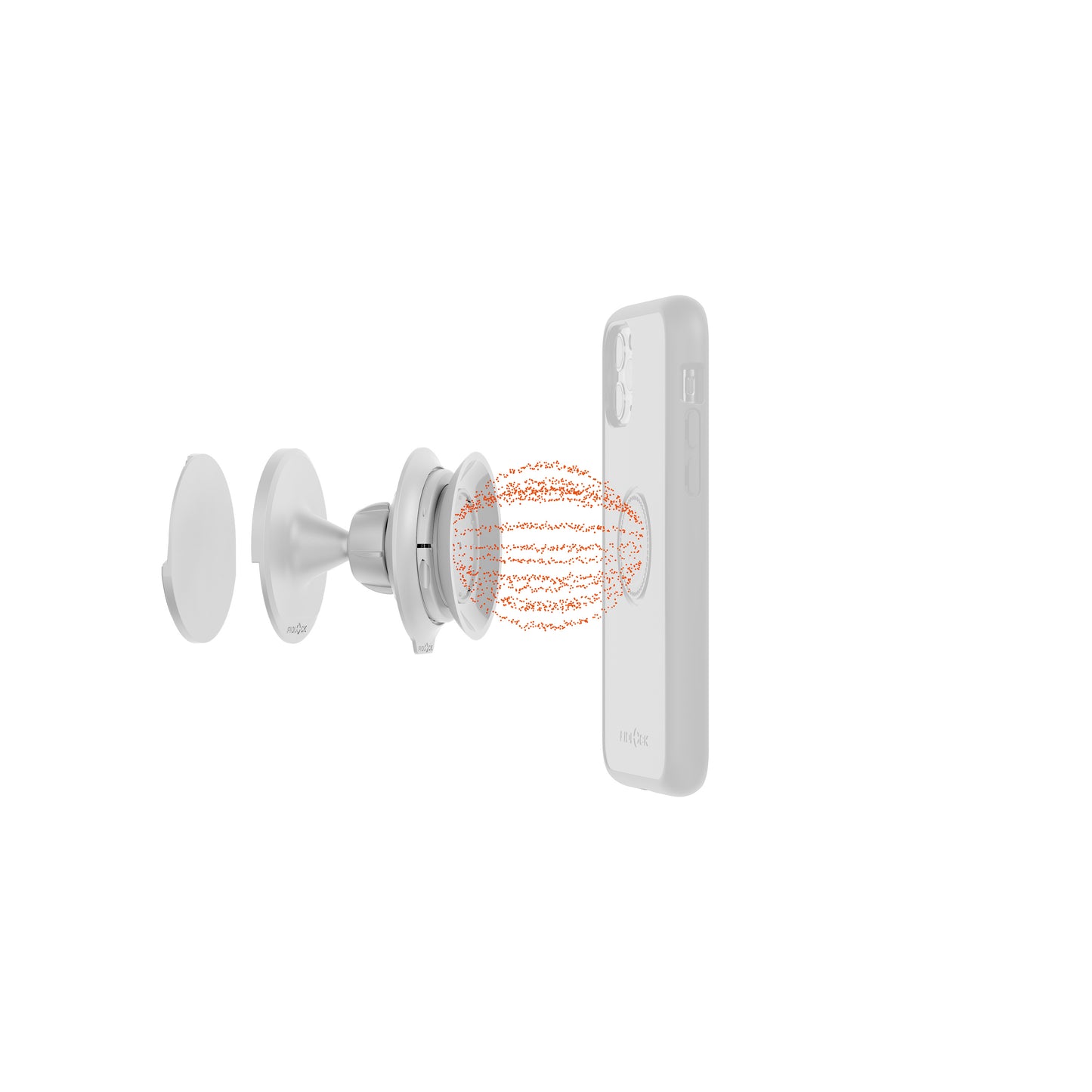 Vægholder FIDLOCK VACUUM Hvid