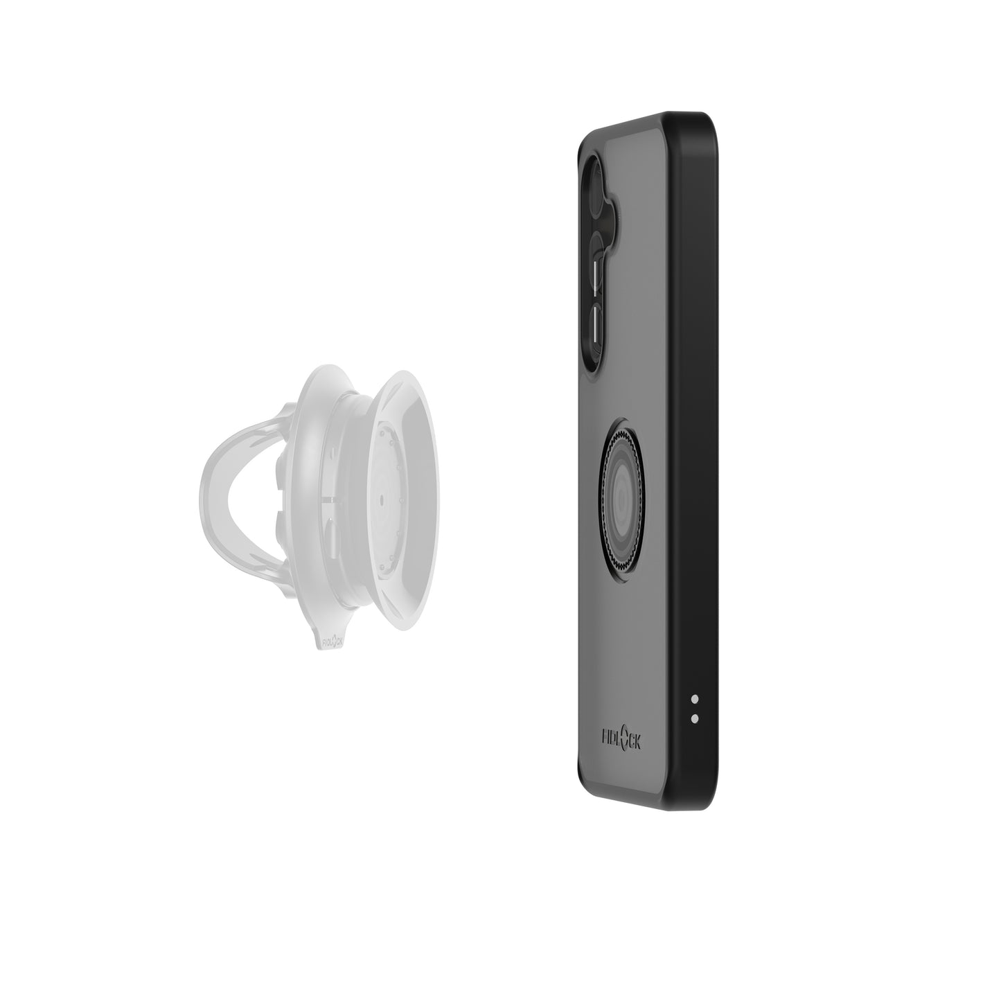 FIDLOCK VACUUM -suojakuori Samsung S24 -puhelimelle Musta