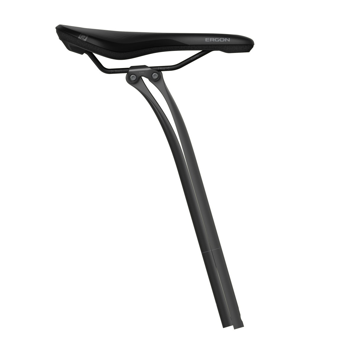 Sedlovka ERGON CF Allroad Pro Carbon s odsadením 25 mm