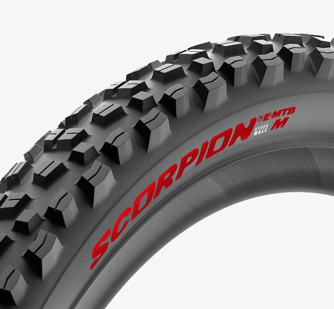 Dæk PIRELLI SCORPION E-MTB M 29x2.6 Tubeless Ready Blød Sort/Rød 4355700