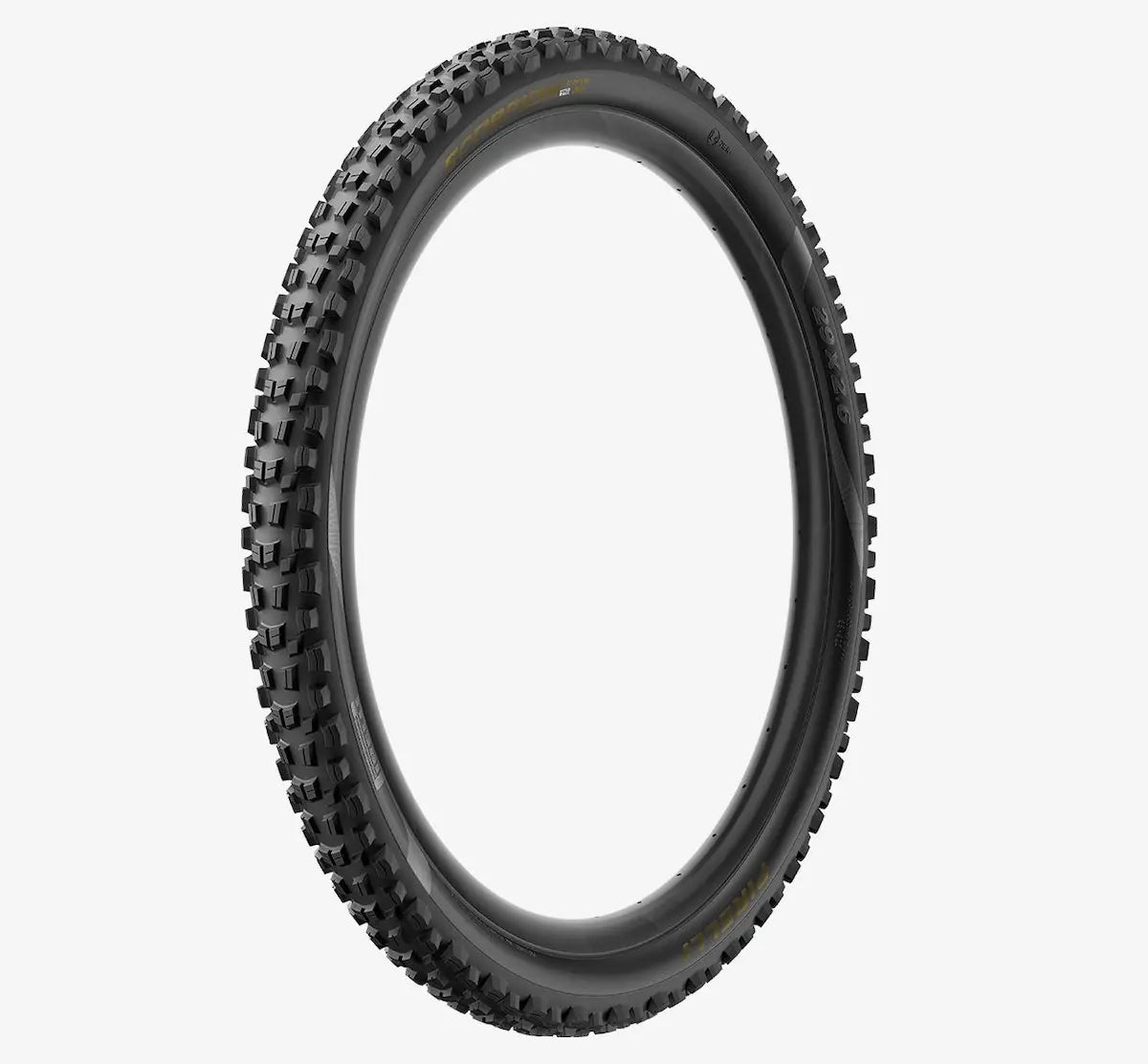 Pneumatico PIRELLI SCORPION E-MTB M 27.5x2.6 Tubeless Ready Flessibile Nero/Oro 4355900