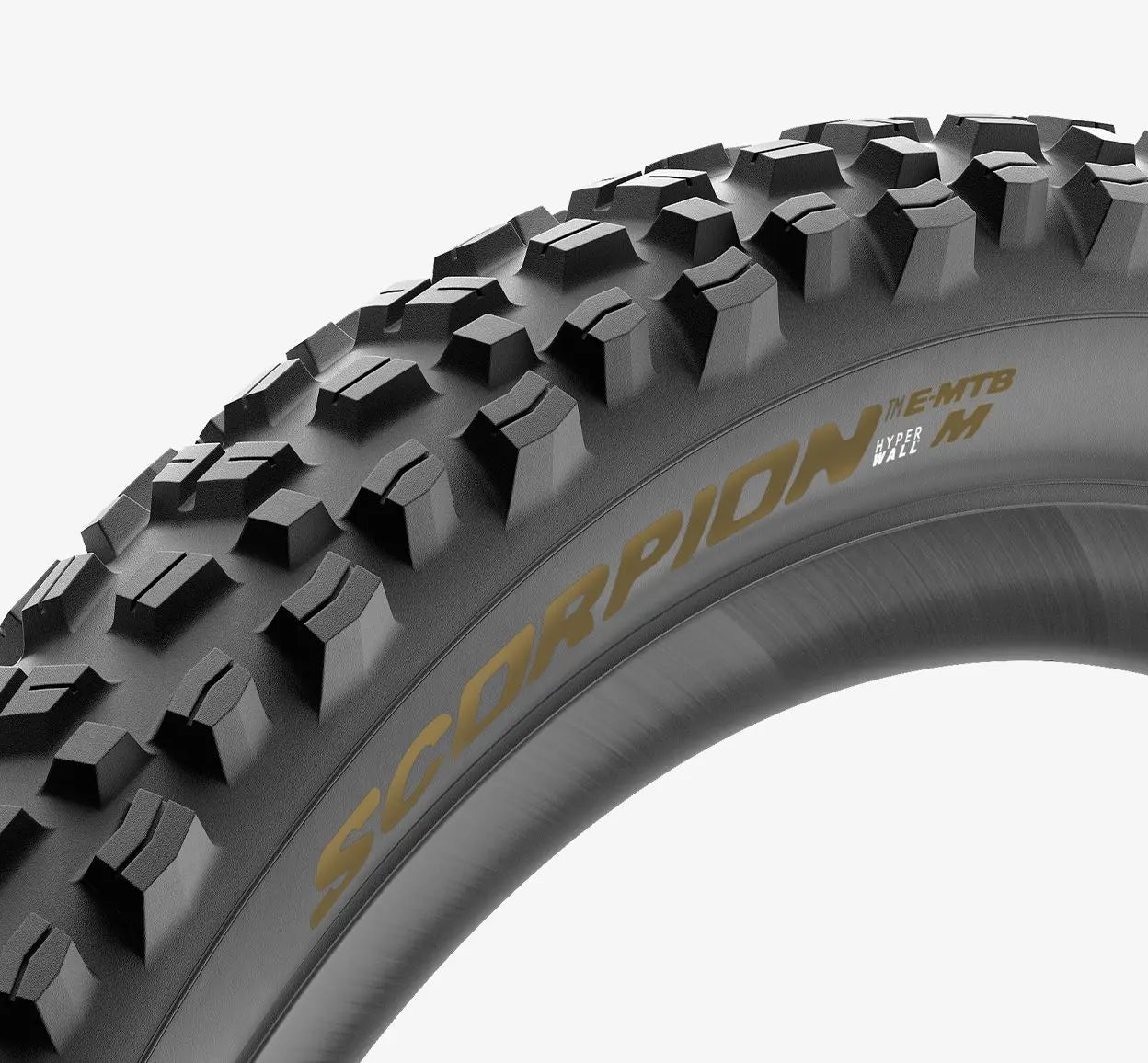 Pneumatico PIRELLI SCORPION E-MTB M 27.5x2.6 Tubeless Ready Flessibile Nero/Oro 4355900