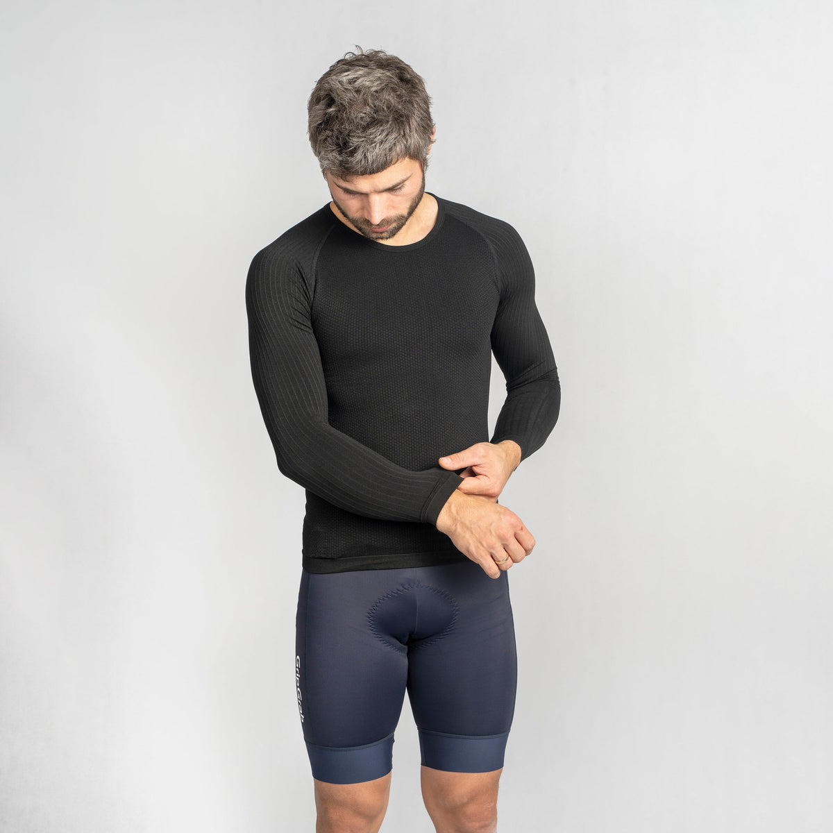 Svart långärmat underställ GRIPGRAB PACR SPRING AUTUMN SEAMLESS