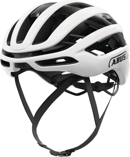 Kask szosowy ABUS AIRBREAKER 2.0 Shiny Biały