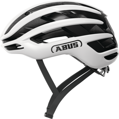 Kask szosowy ABUS AIRBREAKER 2.0 Shiny Biały