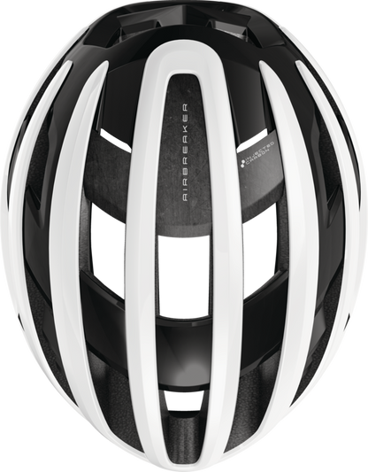 Kask szosowy ABUS AIRBREAKER 2.0 Shiny Biały