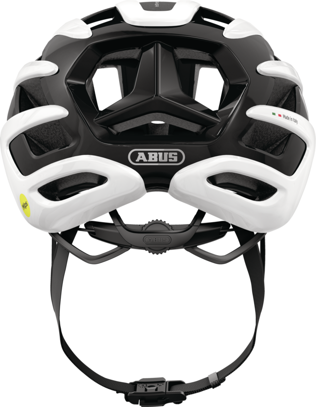 Rennradhelm ABUS AIRBREAKER 2.0 MIPS Shiny Weiß