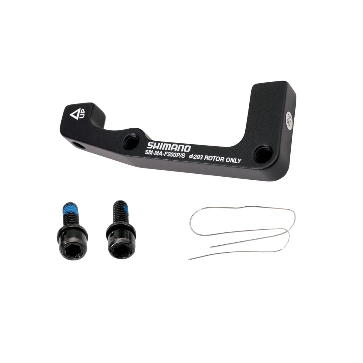 Forreste kalipertilpasning PM / IS SHIMANO SM-MA-F203P/S Skive 203 mm (+43 mm)