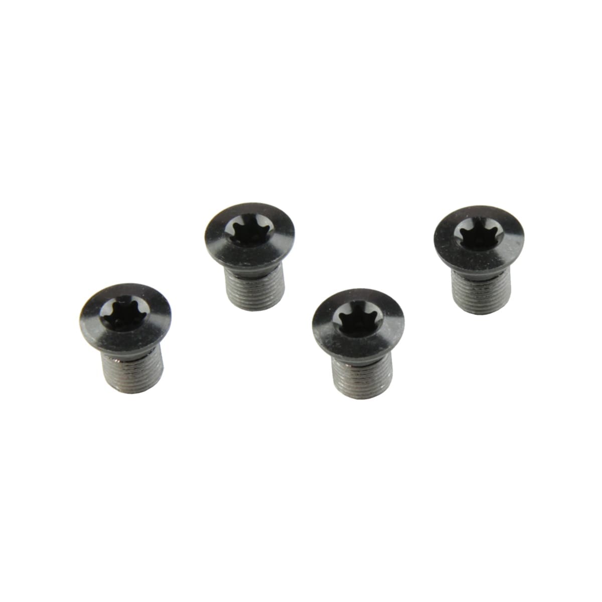 Sada šroubů komína SHIMANO XTR M980 vnitřní převodník / XT M8000 střední převodník 10,1 mm (x4) matná stříbrná