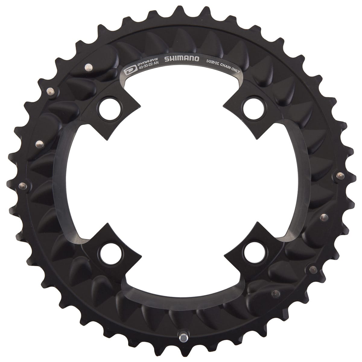 Piatto Esterno SHIMANO SLX M7000 10V Triplo 4 Fori 96 mm