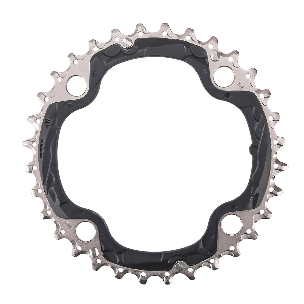 Middentandwiel SHIMANO DEORE M610 10V 4 gaten 104 mm