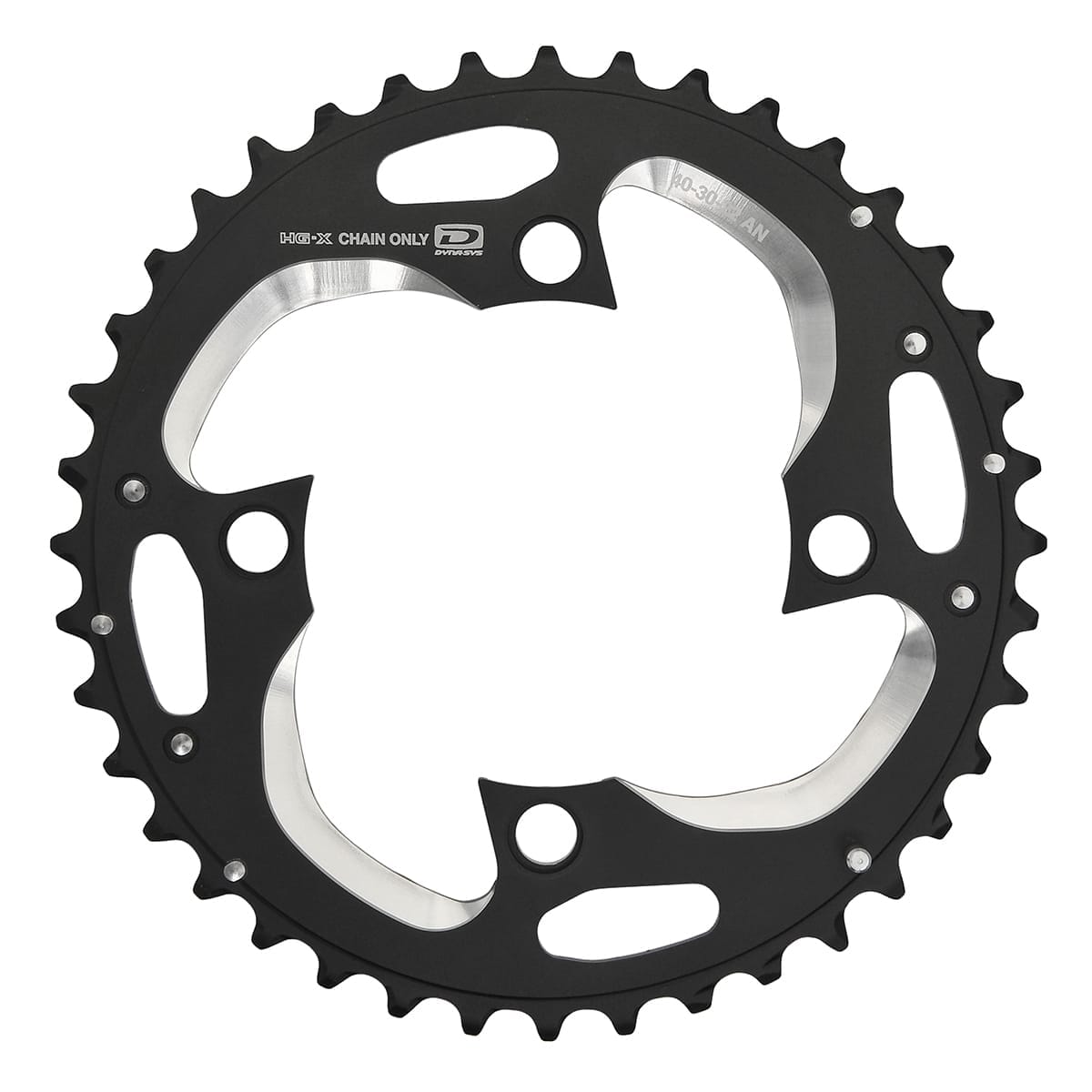 Ydre klinge SHIMANO SLX M672 / XT M782 10V 4 huller 96 mm