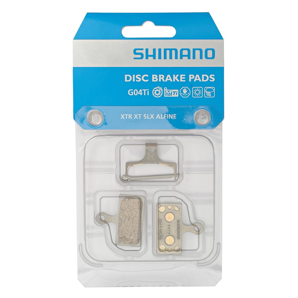 Pastiglie Metalliche SHIMANO G04TI