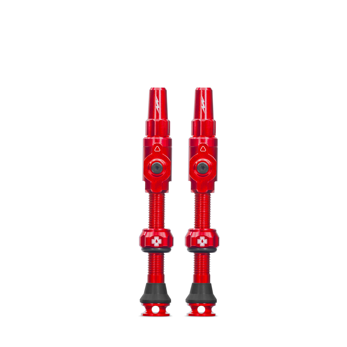 Válvulas Tubeless MUC-OFF Big Bore Lite (Presta) Large Rojo