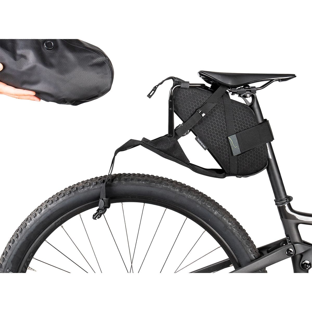 Bolsa de Selim TOPEAK BACKLOADER X Preto