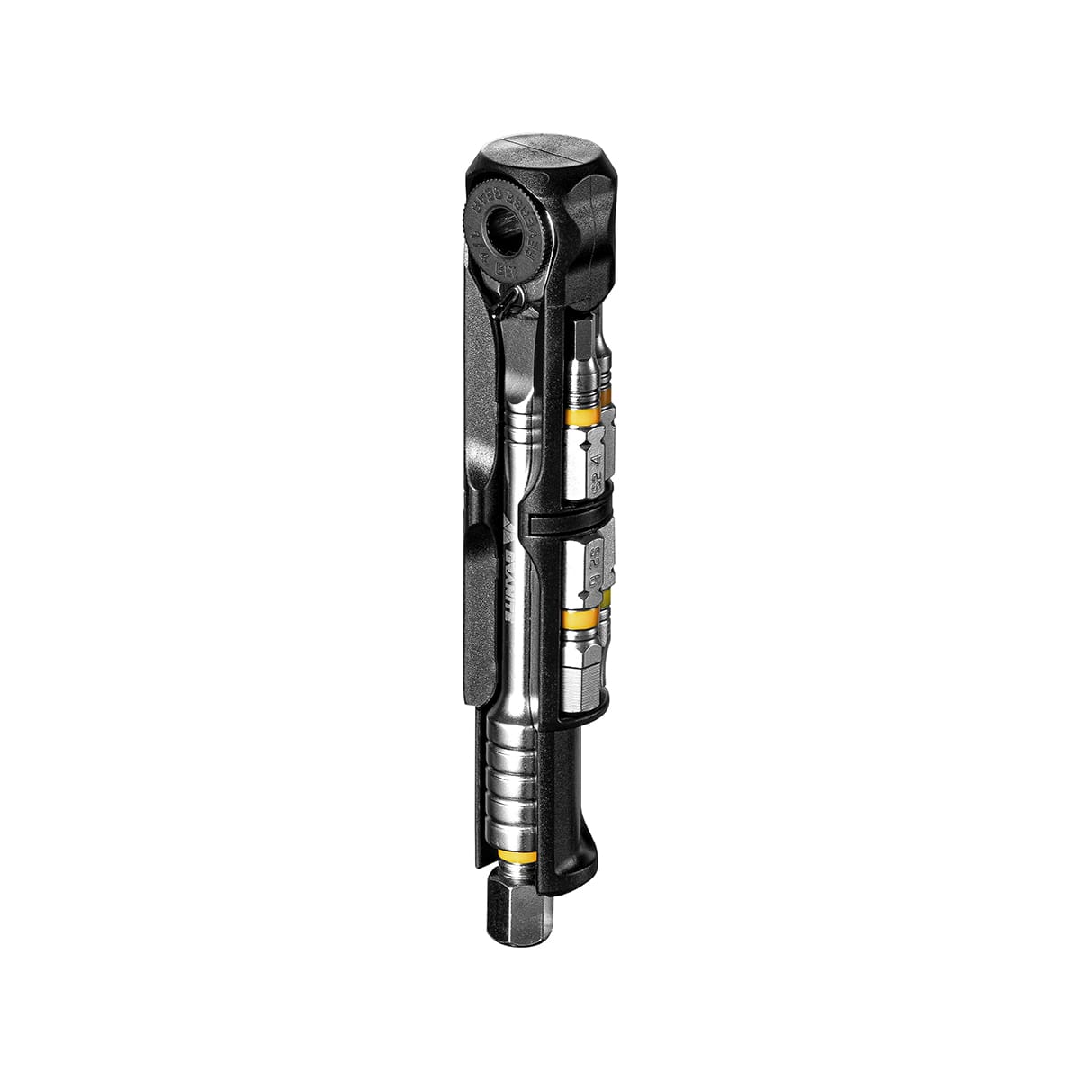 Integriertes Multitool Gabelrohr 42 mm Konisch GRANITE DESIGN STASH RT (10 Werkzeuge) Schwarz