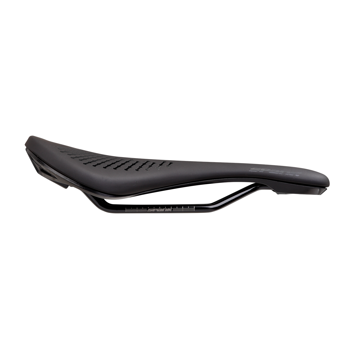 Sæde SPANK OOZY 220 144mm Skinneudsnit CrN/Ti Sort