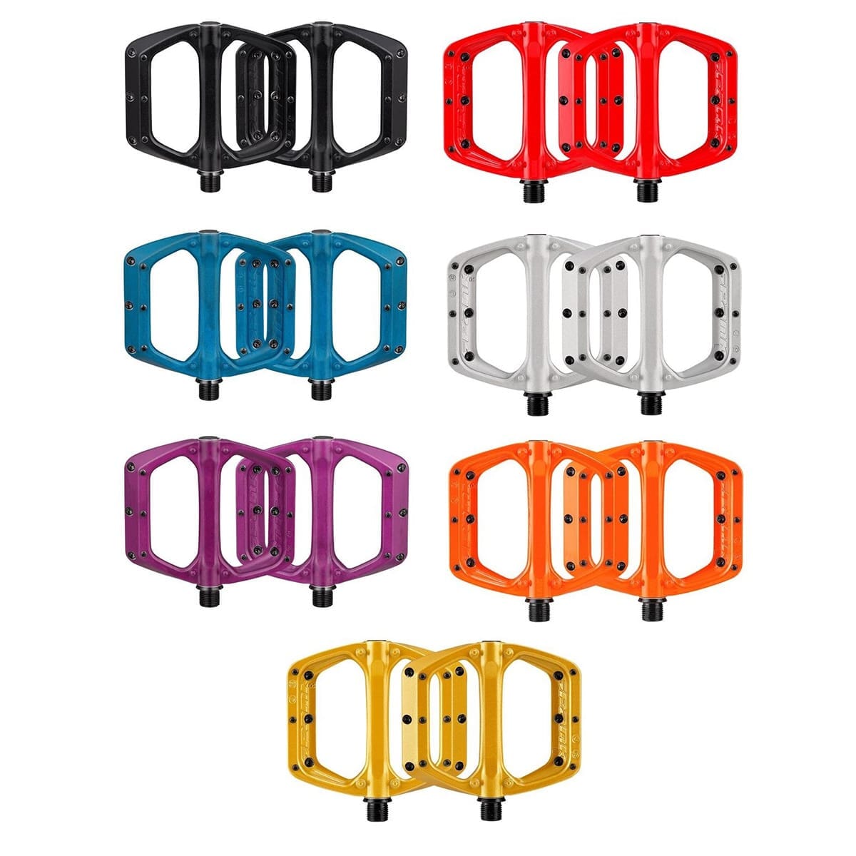 Pedaler SPANK SPOON DC Rød