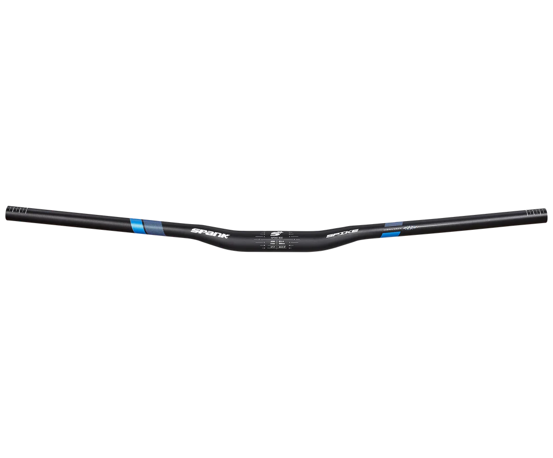 Řídítko SPANK SPIKE 800 VIBROCORE Rise 15mm 31.8/800mm Černá / Modrá