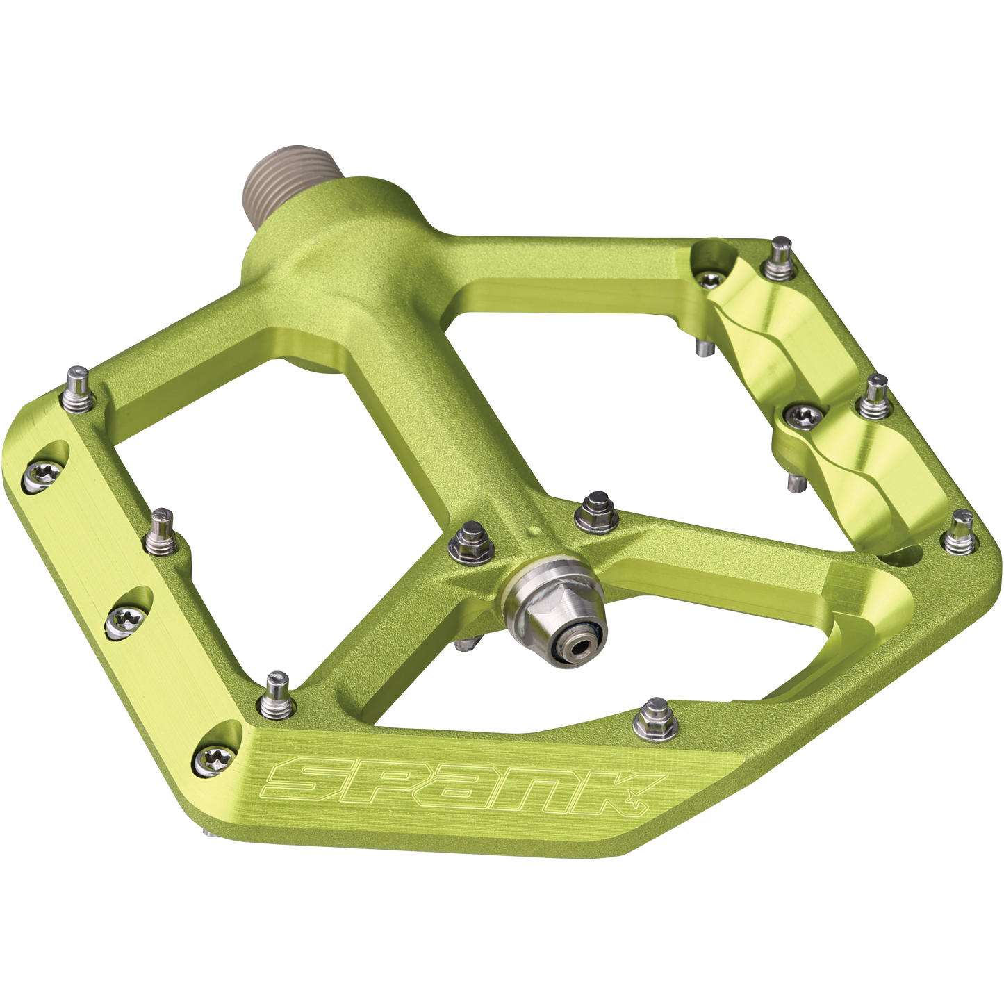 Pedais Planos SPANK OOZY REBOOT Verde
