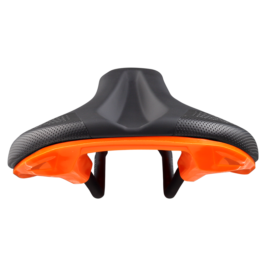 Sattel SPANK OOZY 280 144mm Schienen CrMo Orange