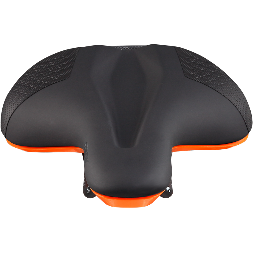 Sattel SPANK OOZY 280 144mm Schienen CrMo Orange