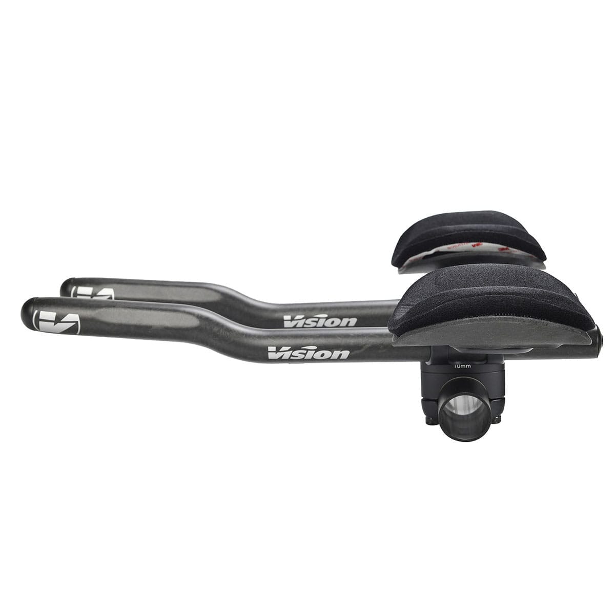 Prolongadores VISION TRIMAX S-BEND Clip-On - Carbono