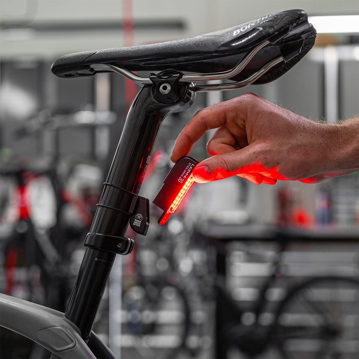 Baglygte LEZYNE KTV STICK DRIVE Sort