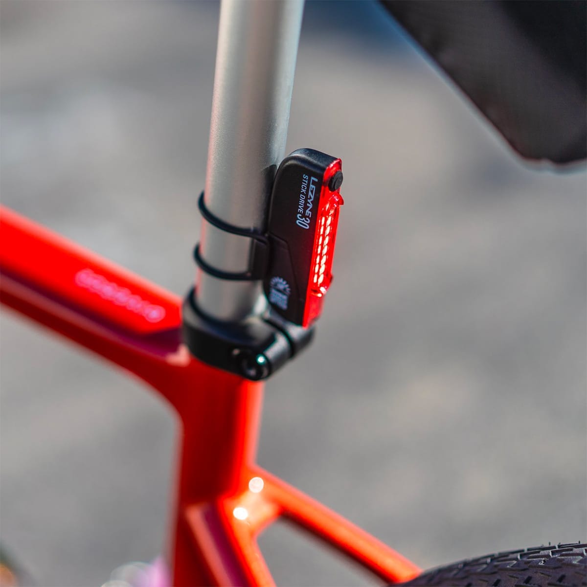 Baglygte LEZYNE KTV STICK DRIVE Sort
