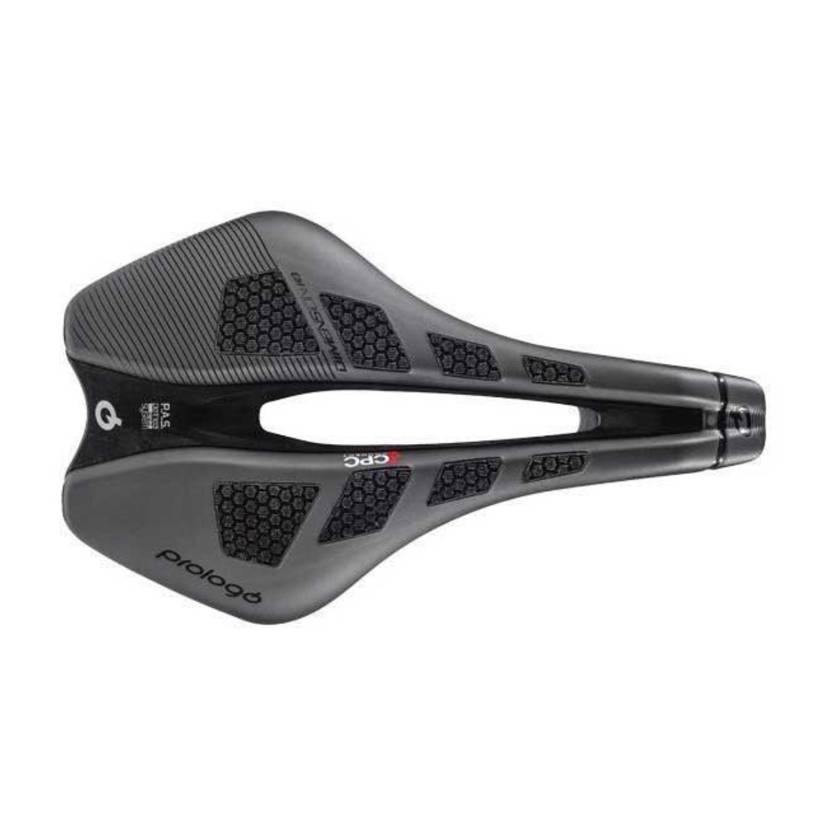 Sedlo PROLOGO DIMENSION CPC karbonové trubky šířka 143 mm černé