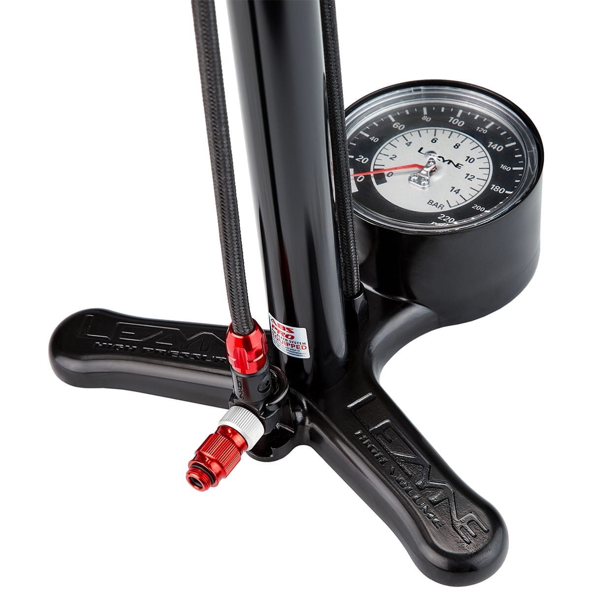 Bomba de Pie LEZYNE CNC FLOOR DRIVE